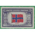 # 911 Overrun Countries Norway 1943 Mint NH
