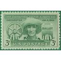 # 983 3c Puerto Rico 1948 Election 1949 Mint NH