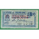 Colorado State Revenue SRS #WL61 3c Wine and Liquor Use Tax 1955 Used