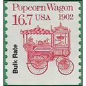 #2261 16.7c Bulk Rate Popcorn Wagon Coil Single 1988 Mint NH
