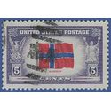 # 911 Overrun Countries Norway 1943 Used