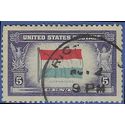 # 912 Overrun Countries Luxembourg 1943 Used