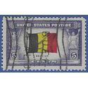 # 914 Overrun Countries Belgium 1943 Used