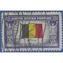 # 914 Overrun Countries Belgium 1943 Used