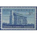 #1074 3c 100th Anniversary Booker T. Washington 1956 Mint NH