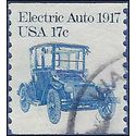 #1906 17c Electric Auto 1917 Coil Single 1981 Used