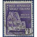 Italy Italian Social Republic #29 1944 Used