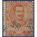 Italy #  80 1901 Used HR