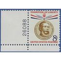 #1118 8c Champion of Liberty Lajos Kossuth P# 1958 Mint NH