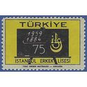 Turkey #1433 1959 Mint Gum Staining
