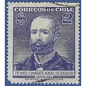 Chile # 284 1954 Used