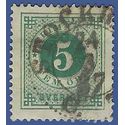 Sweden #  43 1886 Used HR