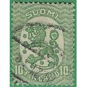 Finland #  86 1919 Used H