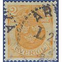 Sweden #  96 1911 Used