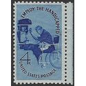 #1155 4c Employ the Handicapped 1960 Mint NH