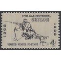 #1179 4c Civil War Centennial Shiloh 1962 Mint NH