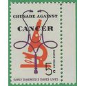 #1263 5c Crusade Against Cancer 1965 Mint NH