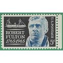 #1270 5c Robert Fulton and the Steamship Clermont 1965 Mint NH