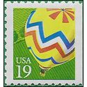 #2530 19c Balloon Booklet Single 1991 Mint NH