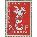 Belgium # 527 1958 Used