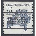 #2132a 12c Stanley Steamer 1909 Precancel Coil Single 1985 Mint NH