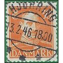 Denmark # 284 1943 Used