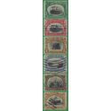 # 294-299 Pan American Expo Cpl Set of 6 1901 Used H