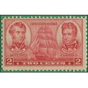 # 791 2c Stephen Decatur and Thomas MacDonough 1937 Mint NH