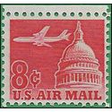 Scott C 64 8c US Air Mail Jet Airliner over Capital 1962 Mint NH