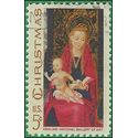 #1336 5c Christmas Madonna and Child 1967 Used