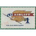 #1341 $1.00 Airlift Issue 1968 Used