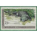 #1428 8c Wildlife Conservation Alligator 1971 Used