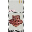 #1707 13c American Folk Art Pueblo Pottery San Ildefonso 1977 Mint NH