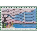 #4651 (45c Forever) Cherry Blossom Centennial  2012 Used