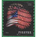 #4854 (49c Forever) Star Spangled Banner PNC Single #P1111 2014 Used