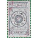 #5062 World Stamp Show NY Blue 2016 Used
