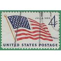 #1132 4c 49-Star American Flag 1959 Used
