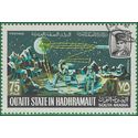 South Arabia Qu'aiti State in Hadhramaut #Mi119 1967 CTO