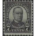 # 588 7c William McKinley 1926 Mint LH