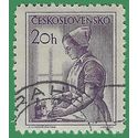 Czechoslovakia # 646 1954 CTO