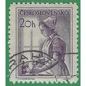 Czechoslovakia # 646 1954 CTO