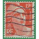 France # 652 1951 Used