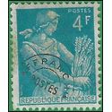 France # 707 1954 Used Precancel
