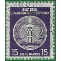 Germany DDR #O21 1954 Used