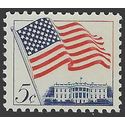#1208 5c American Flag over White House 1963 Mint NH