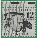 #1286a 12c Prominent Americans Henry Ford 1968 Used