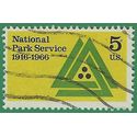 #1314 5c 50th Anniversary National Parks Services 1966 Used