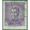Chile # 295 1956 Used