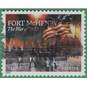 #4921 (49c Forever) War of 1812 Fort McHenry 2014 Used