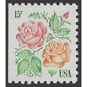 #1737 15c Red Masterpiece and Medallion Roses Booklet Single 1978 Mint NH